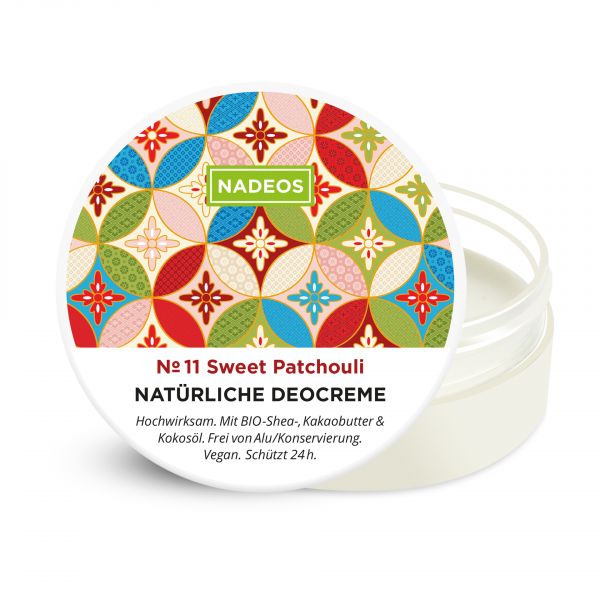 Natürliche Deocreme Sweet Patchouli